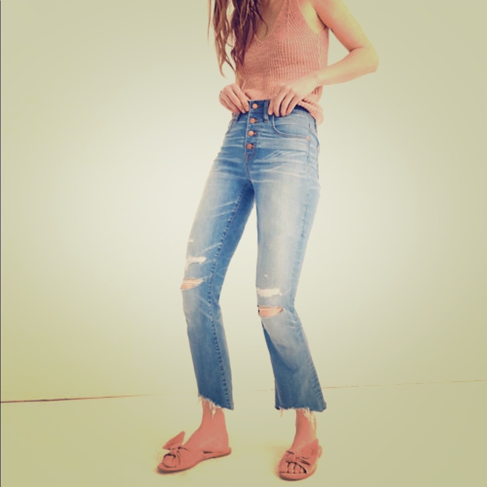 Madewell Cali Demi flare